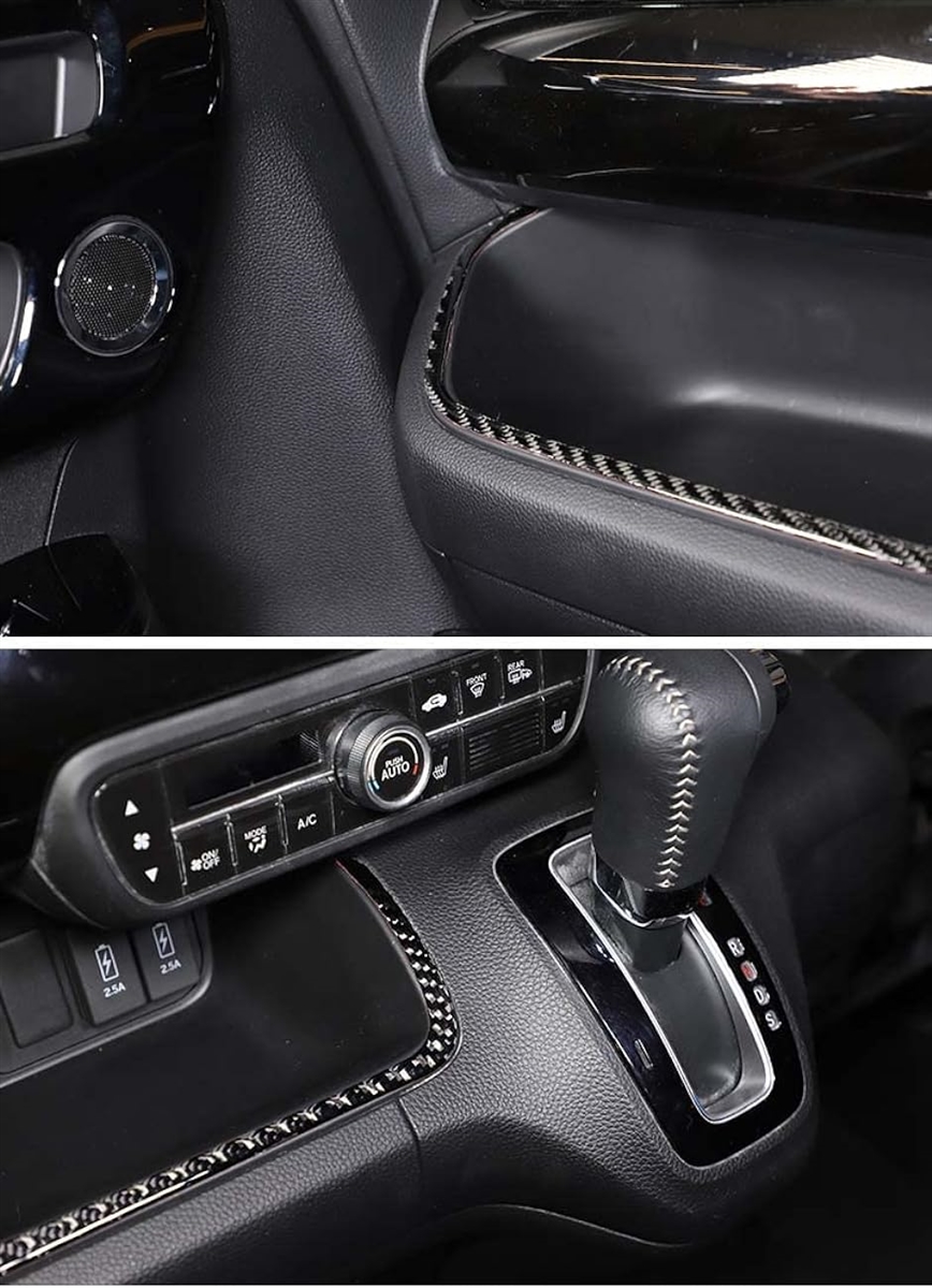 ホンダ N-BOX 2017-2021 JF3 JF4 専用 助手席トレイステッカー トレイカバー 助手席ドレスアップ( カーボン調) | ブランド登録なし | 04