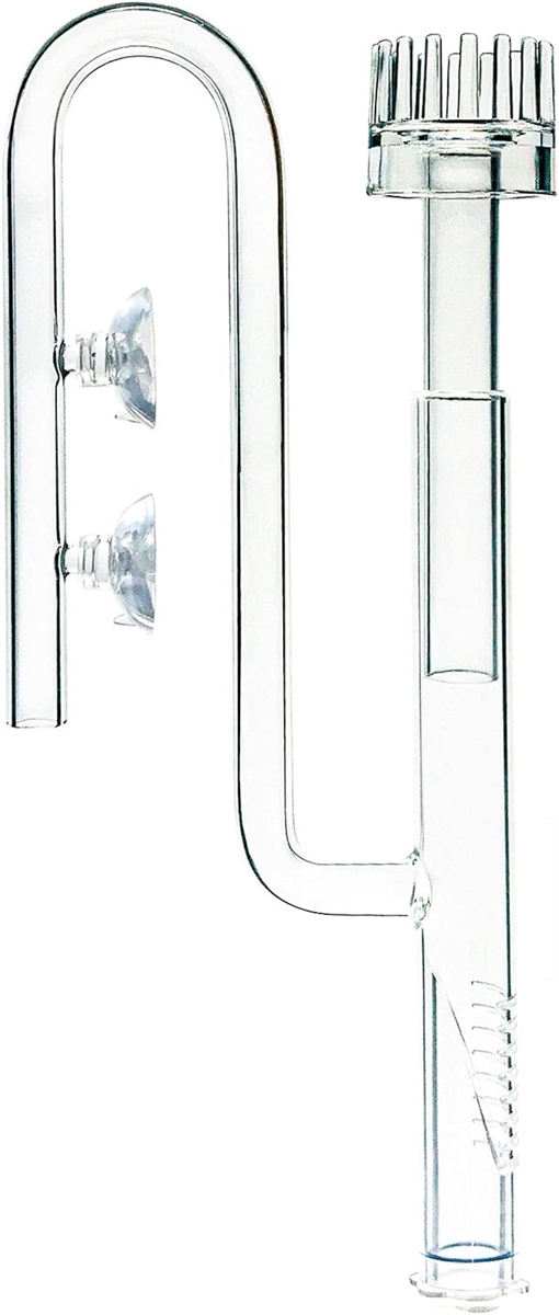 アクアリウム リリーパイプ ポピーパイプ ガラスパイプ 水槽 フィルター サーフェーススキマー( サーフェーススキマー 12/16mm)｜zebrand-shop