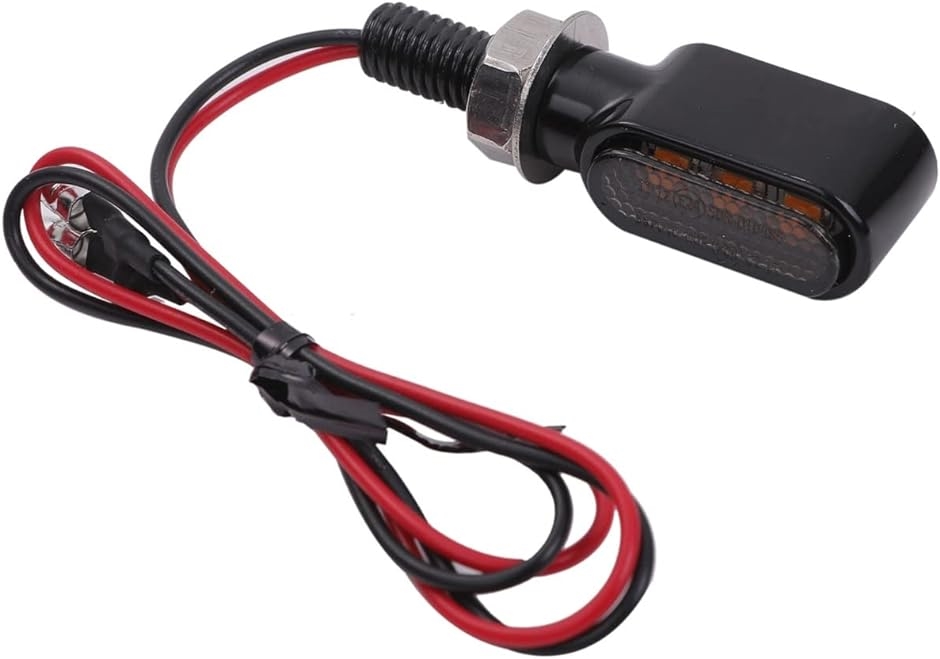 小型 LED ウインカー アンバー 4個 リレー付 マイクロ ミニ ウィンカー ランプ 車検対応 ホンダ ヤマハ スズキ カワサキ バイク｜zebrand-shop｜02