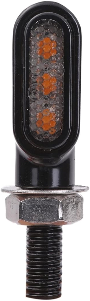 小型 LED ウインカー アンバー 4個 リレー付 マイクロ ミニ ウィンカー ランプ 車検対応 ホンダ ヤマハ スズキ カワサキ バイク
