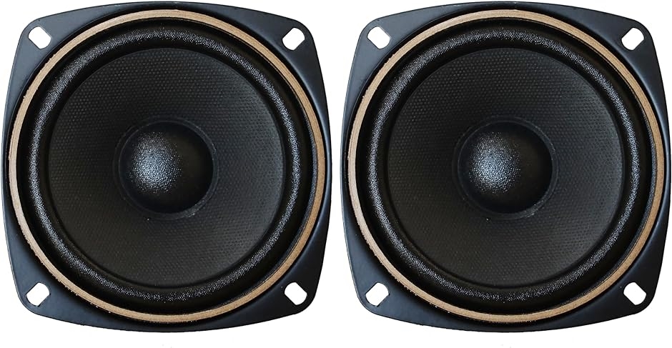DS-100CR 10cm オーディオ スピーカーユニット 4ω 4インチ 定格入力15W