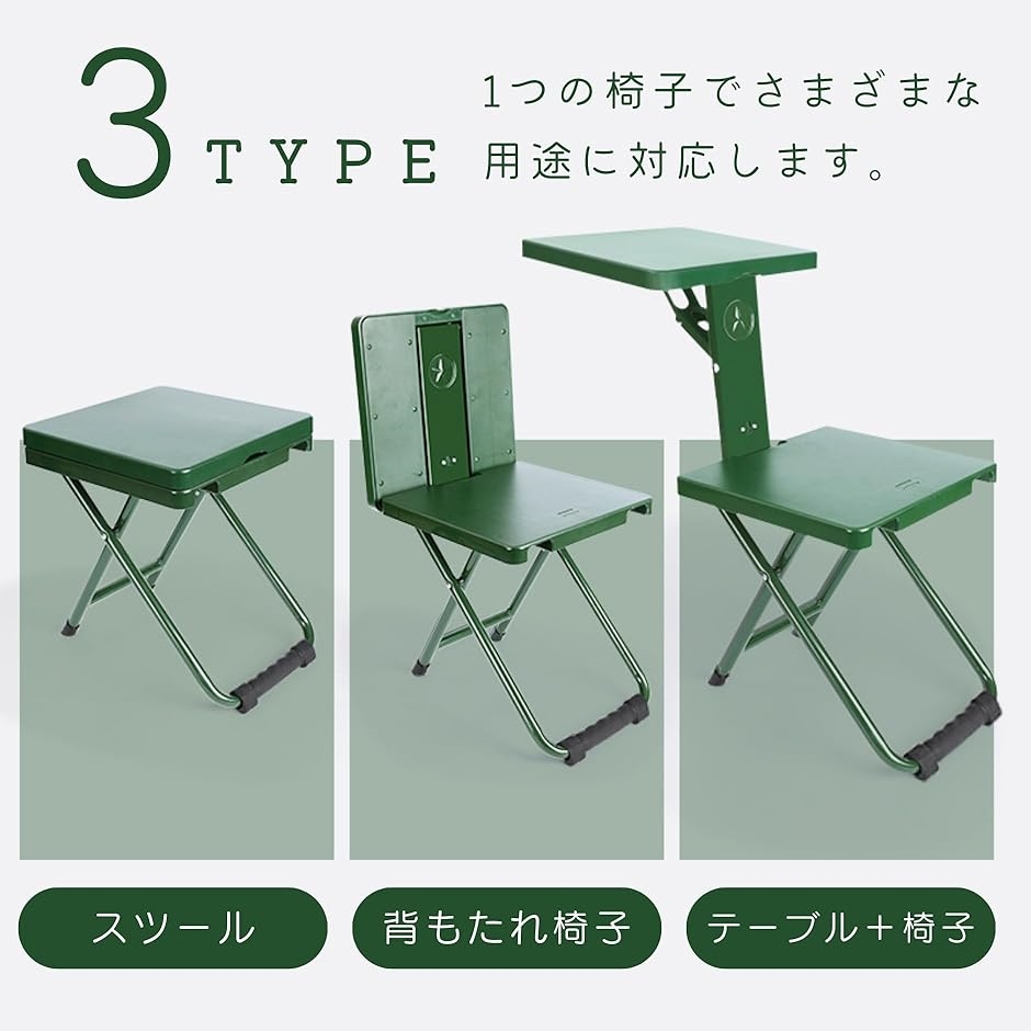 折りたたみ椅子 テーブル付き 一人用 アウトドアチェア 折り畳み キャンプ( ブルーパープル,  フリーサイズ)｜zebrand-shop｜02