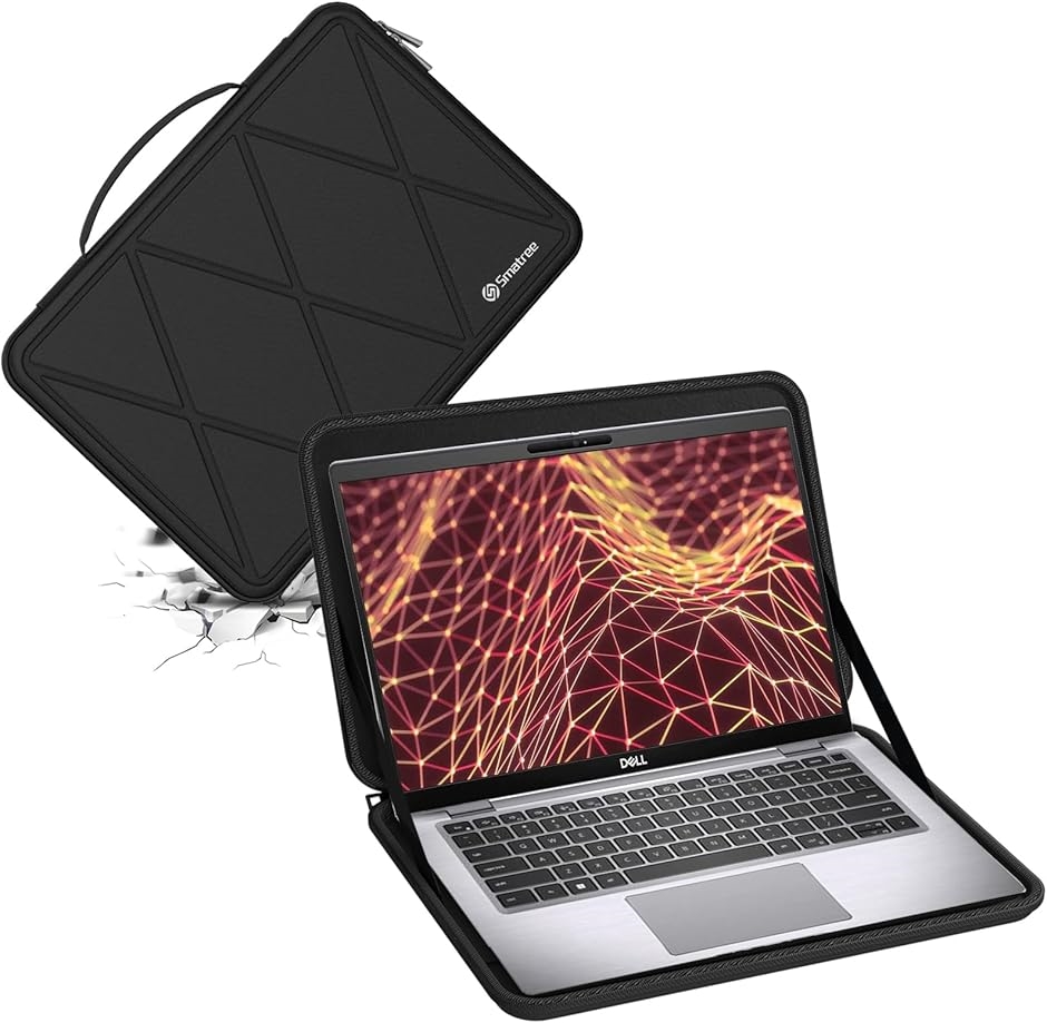 �y�݊��i�z �n�[�hEVA�ی�X���[�u�P�[�X 14�C���` DELL Latitude MDM(Black,  For DELL 14�C���`�iM50�j)