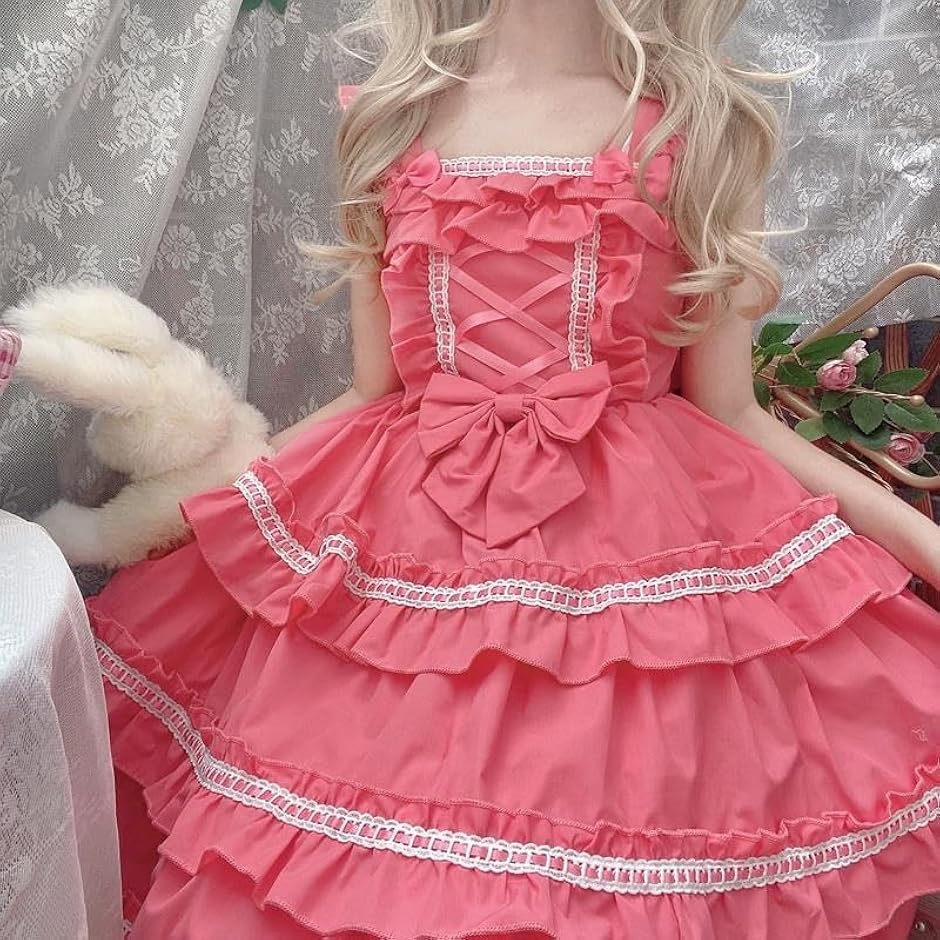 レディレイジー ロリータ JSK フリル ワンピ ドレス コスプレ