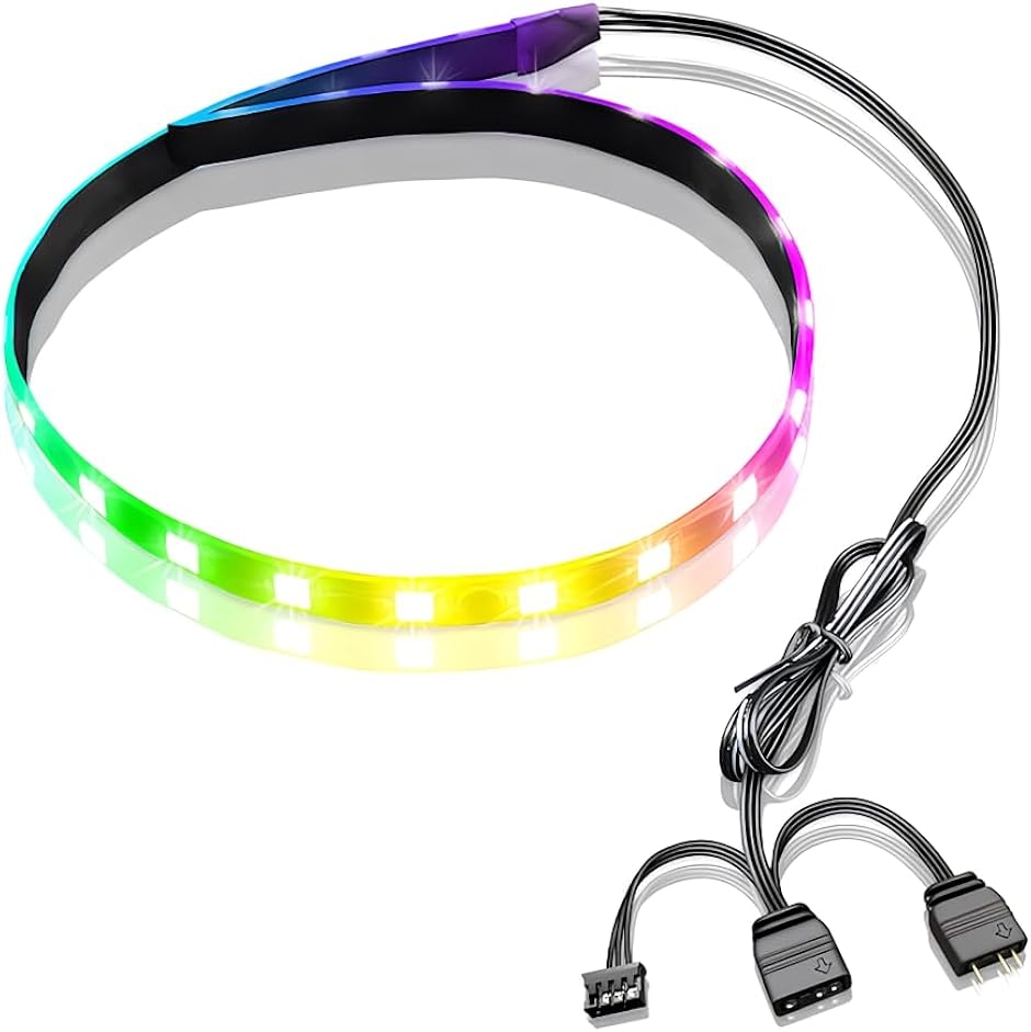 LED�e�[�v ARGB 5v 3pin �Q�[�~���O 40cm