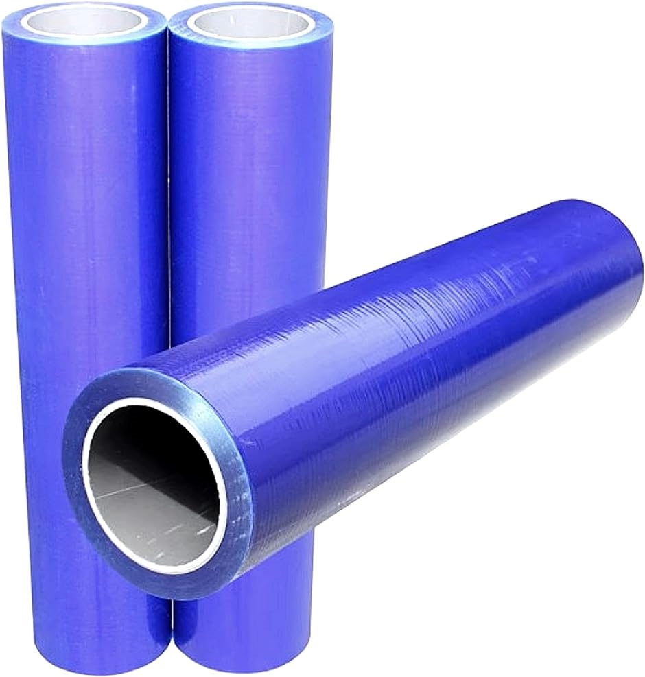 マスキングテープ 表面保護テープ 養生テープ 養生フィルム 金属加工( ブルー 幅30cm 長さ100m,  幅30cm 長さ100m)｜zebrand-shop