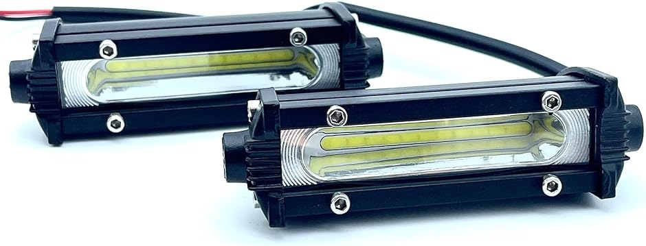 LED ワークライト フォグランプ 作業灯 12V/24V 兼用 小型 COB スポットランプ バイク SUV トラック 4WD 補助灯｜zebrand-shop