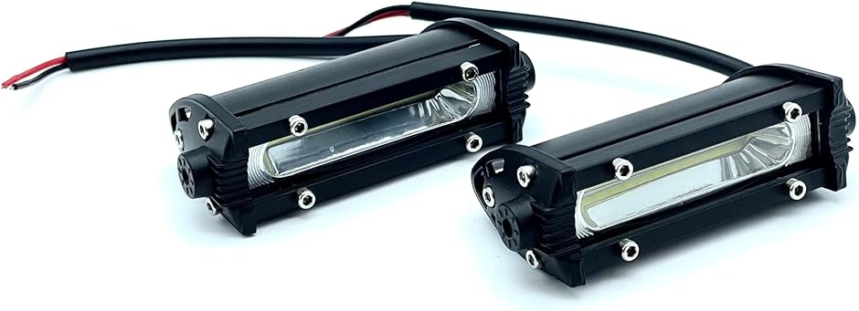 LED ワークライト フォグランプ 作業灯 12V/24V 兼用 小型 COB スポットランプ バイク SUV トラック 4WD 補助灯｜zebrand-shop｜02