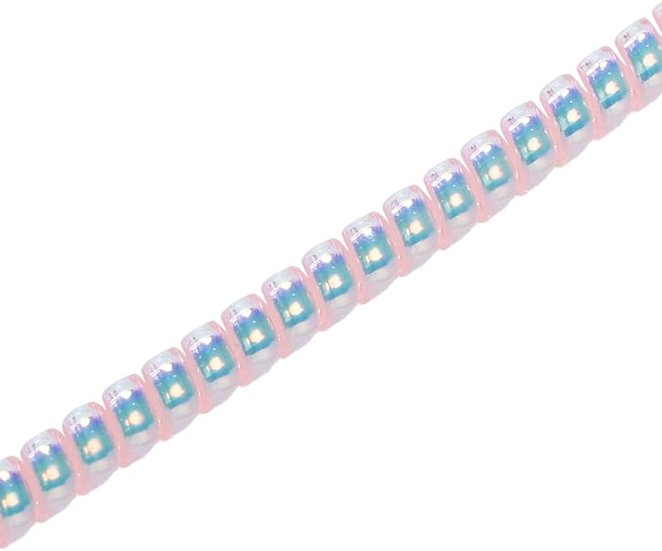 超ロングサイズ キラキラ デザイン パール ラメ カラー ペットコード 犬 猫 噛みつき 防止 感電 保護( ライトピンク,  小)｜zebrand-shop｜04