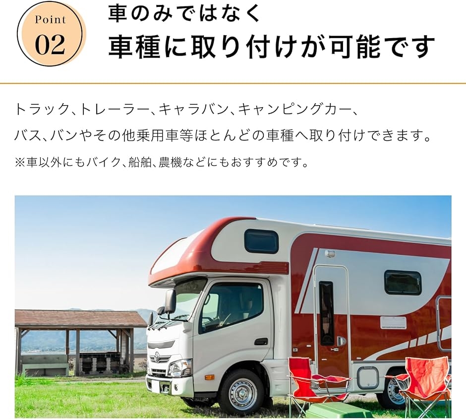 汎用 LED 星型 サイド マーカー ランプ ライト レンズ レトロ トラック デコトラ 12V 24V 車 2個 セット( レッド)｜zebrand-shop｜03