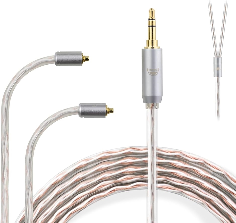 JBX ���P�[�u�� MMCX �C���z���P�[�u�� 4�c OFC SE�V���[�Y�p Shure�p( MMCX�R�l�N�^,  3.5mm)