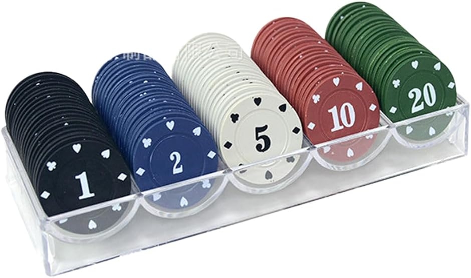 カジノチップ ポーカーセット ゲームチップ (小)