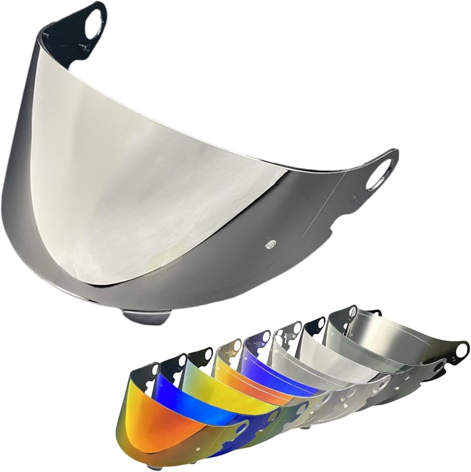 Glamster�p �O�����X�^�[ �V���E�G�C SHOEI �w�����b�g �V�[���h �X���[�N�V�[���h �o�C�N�p�i �_�[�N �����[ (�V���o�[)