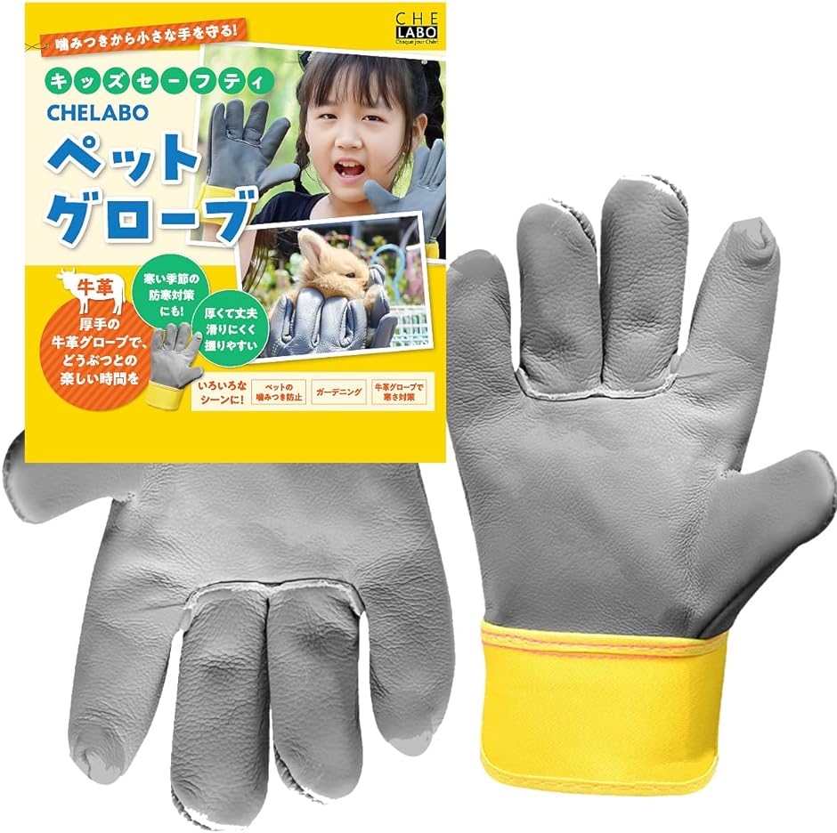 ペットグローブ アウトドア キャンプ 本革( 7-10才)｜zebrand-shop