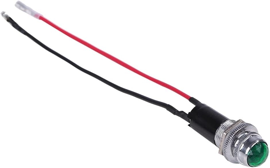 24V LED パイロット ランプ ダイヤカット 20個セット 16mm 16φ