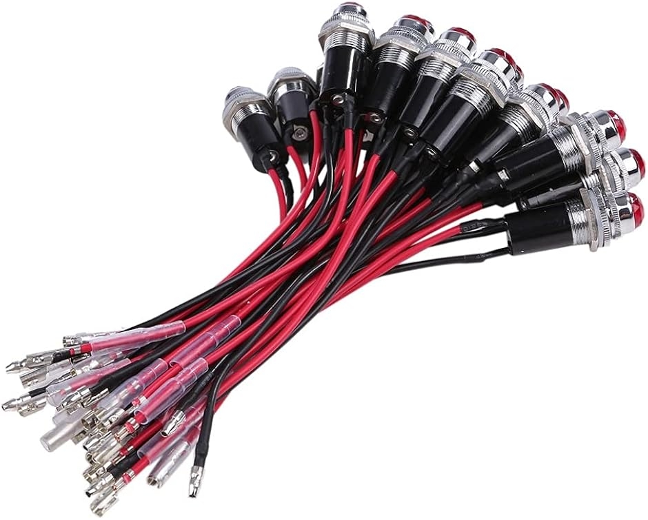 互換品】24V LED パイロット ランプ ダイヤカット 20個セット 互換品】24V LED パイロット ランプ ダイヤカット 20個セット