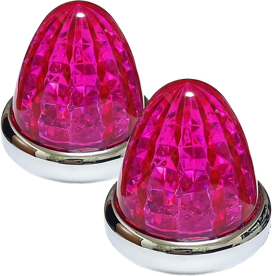 24V トラック用 LED マーカーランプ サイド 8面クリスタルカット仕様