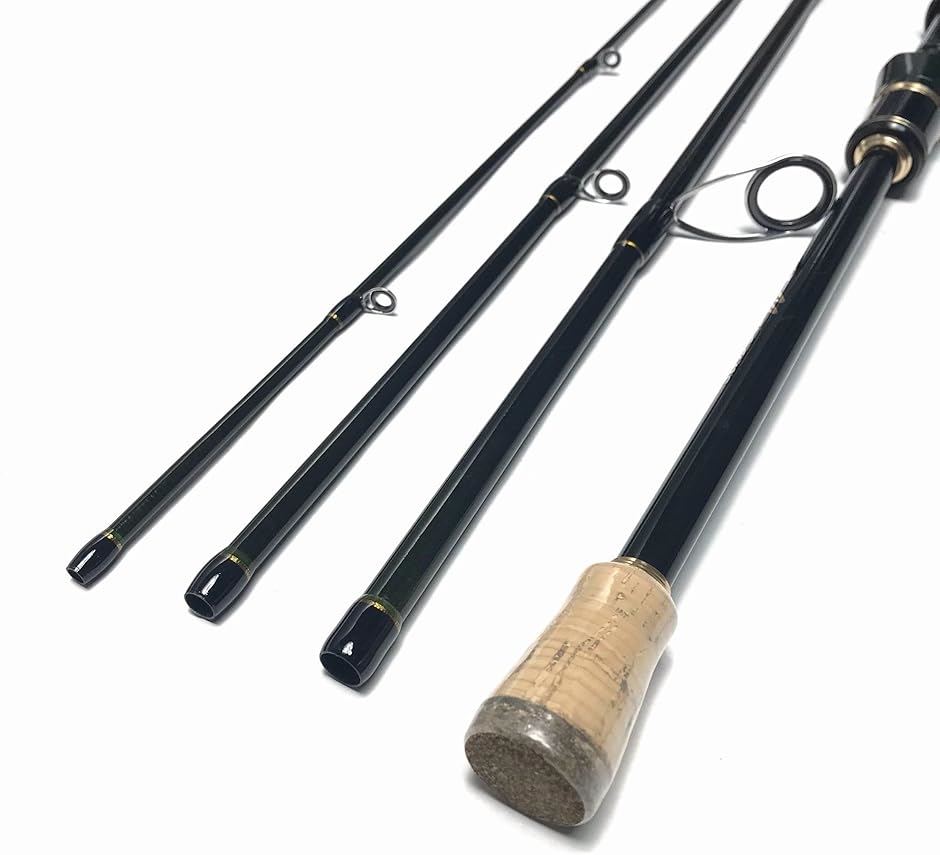 6ft2inch 4ピースパックロッド　スピニングロッド　バスロッド　バス釣り Amazon.co.jp: EVA 6フィート スピニングロッド 4ピース H