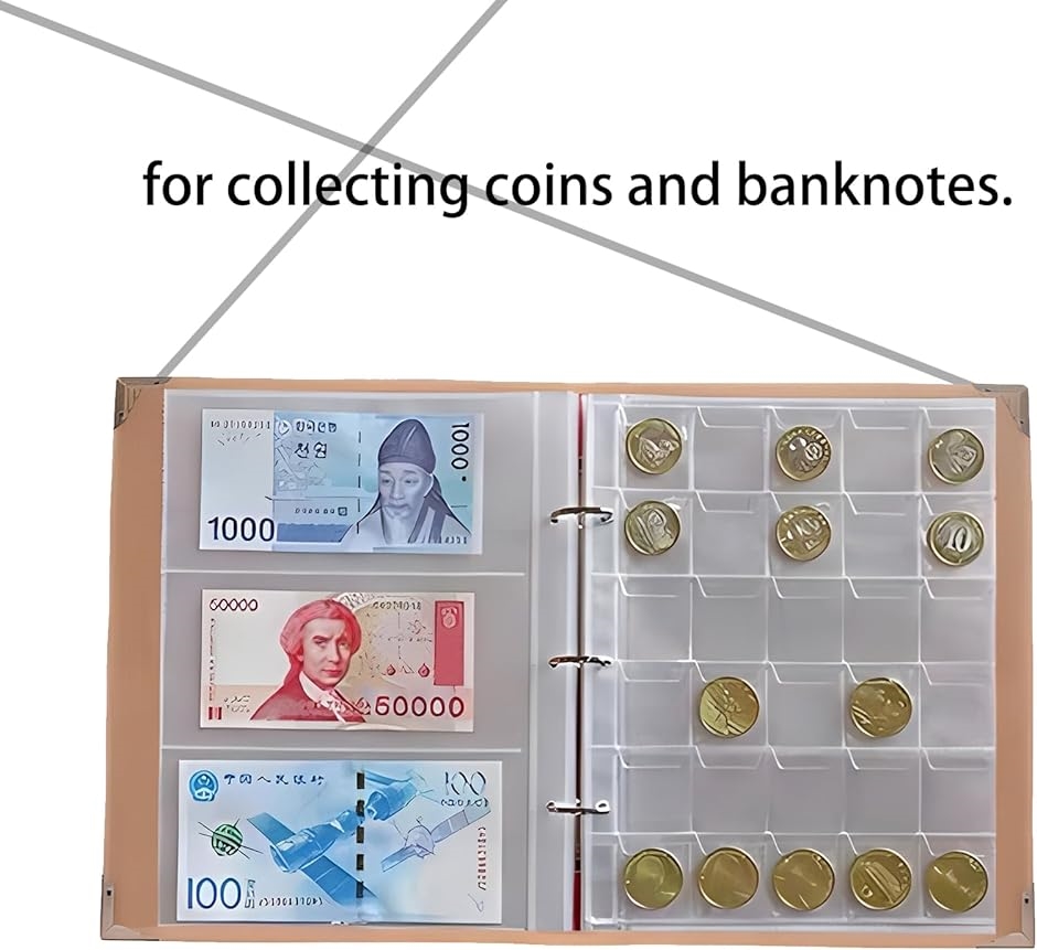 硬貨ケース コレクション 古銭 お札 収集 紙幣 整理 コイン保管｜zebrand-shop｜03
