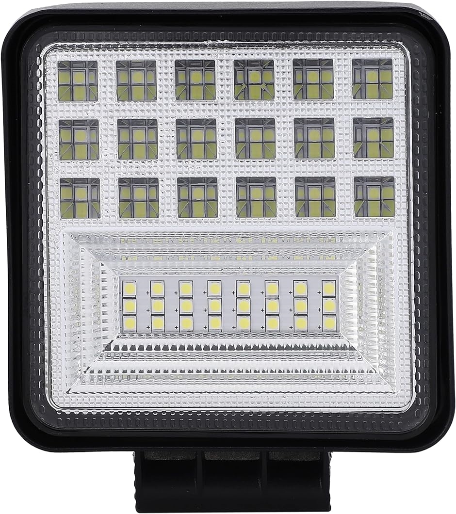 LED ワークライト 126w 2個 セット 12v 24v 兼用 角型 バックランプ 作業灯 車幅灯 路肩灯 投光器 補助灯 汎用品｜zebrand-shop｜08