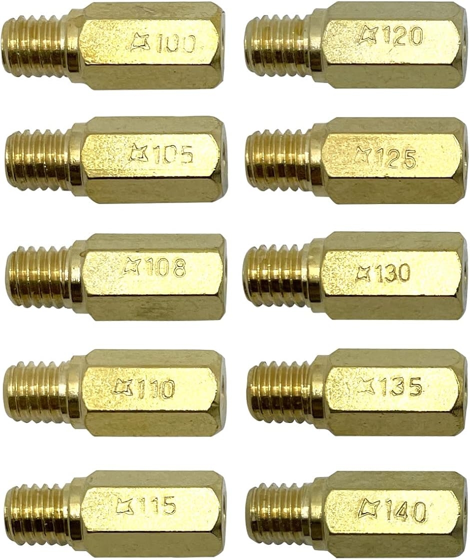 互換品】社外 ケーヒン キャブレター メインジェット 100 105 108 110