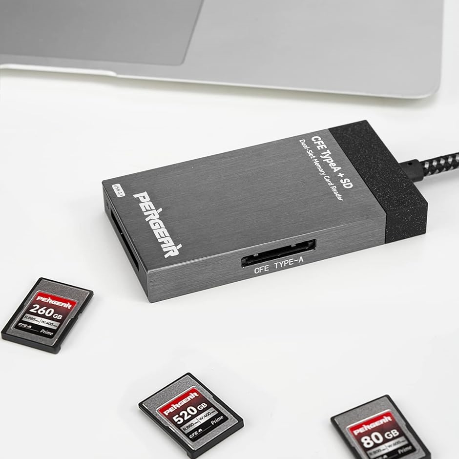 CFexpress Type Aメモリーカード カードリーダー同梱 プロフェッショナル タイプ 最大 ＆ 4K 30P( 520GB)｜zebrand-shop｜05