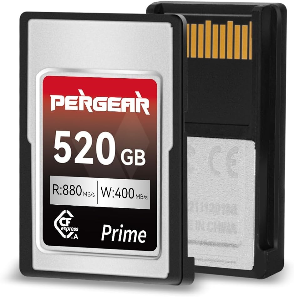 CFexpress Type Aメモリーカード プロフェッショナル タイプ 最大 880MB/秒の読み取り速度 ＆ 4K( 520GB)｜zebrand-shop｜02
