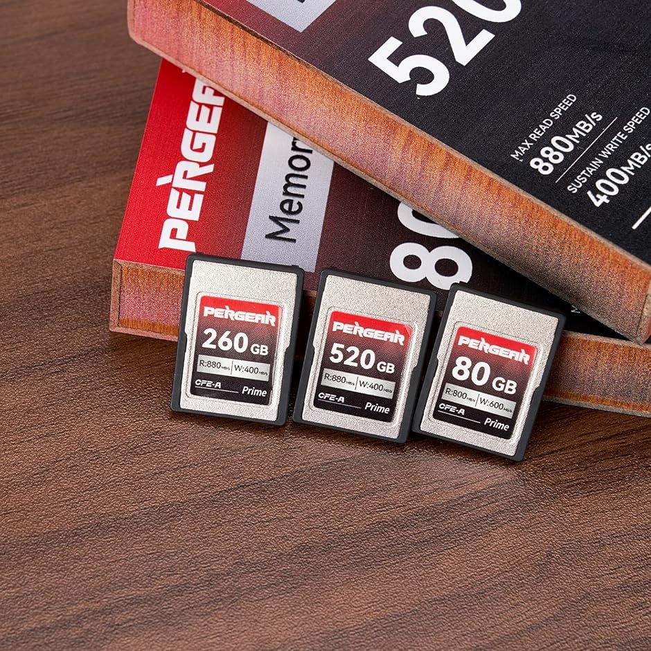 CFexpress Type Aメモリーカード プロフェッショナル タイプ 最大 800MB/秒の読み取り速度 ＆ 4K( 80GB)｜zebrand-shop｜08