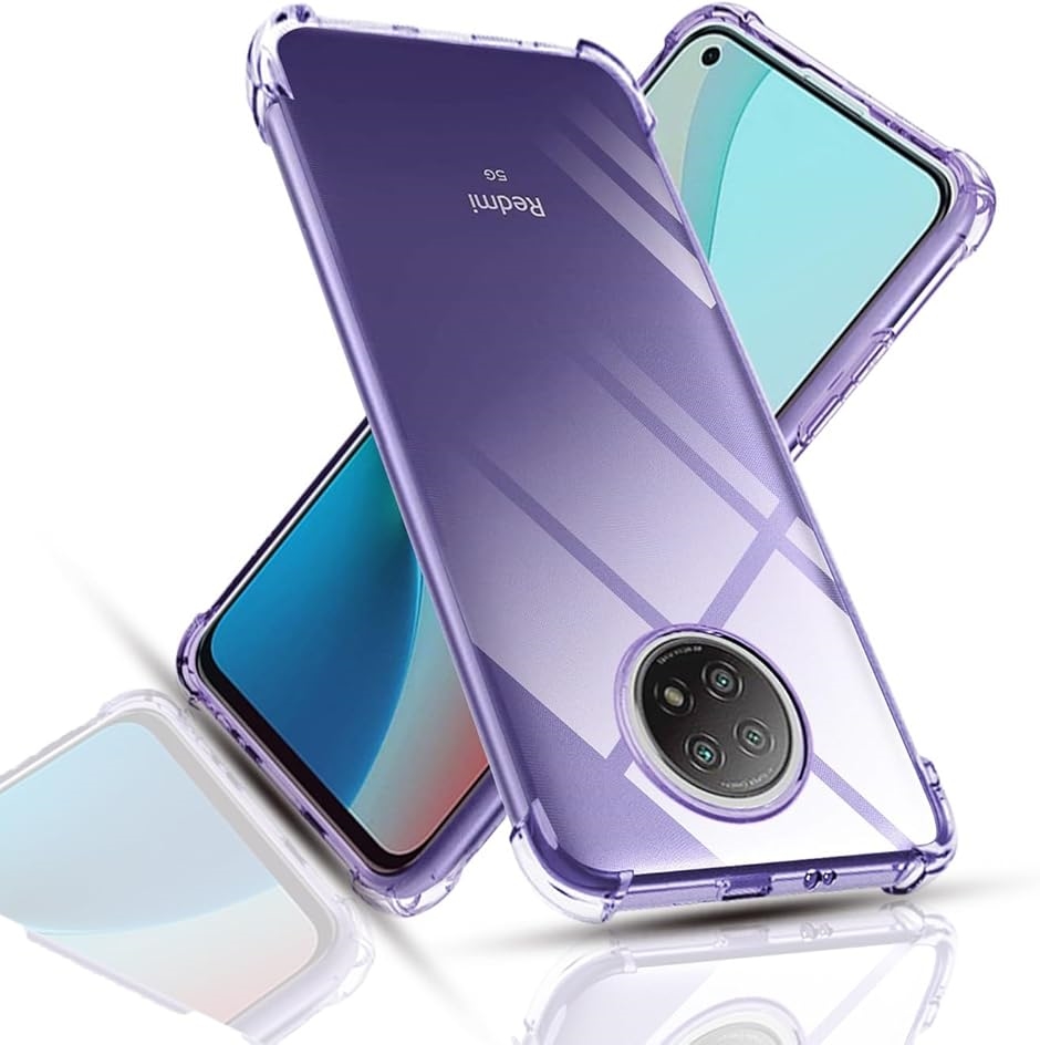 Xiaomi Redmi Note 9T 5G �P�[�X �N���A 5G�Ή� �N���A�V���R���P�[�X ���^ �_��(OIV-2HD-AD661)