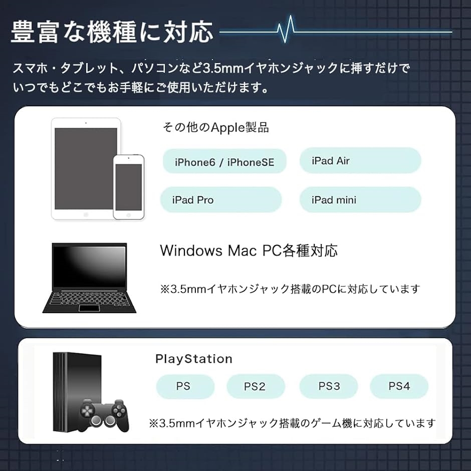 ピンマイク 単一指向性 PC ゲーム実況 配信 対応 3.5mm( 3m)｜zebrand-shop｜06
