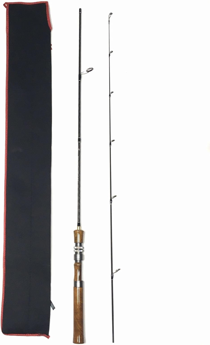 樟 クスノ木グリップ 5.6フィート スピニングロッド 2ピース レトロ