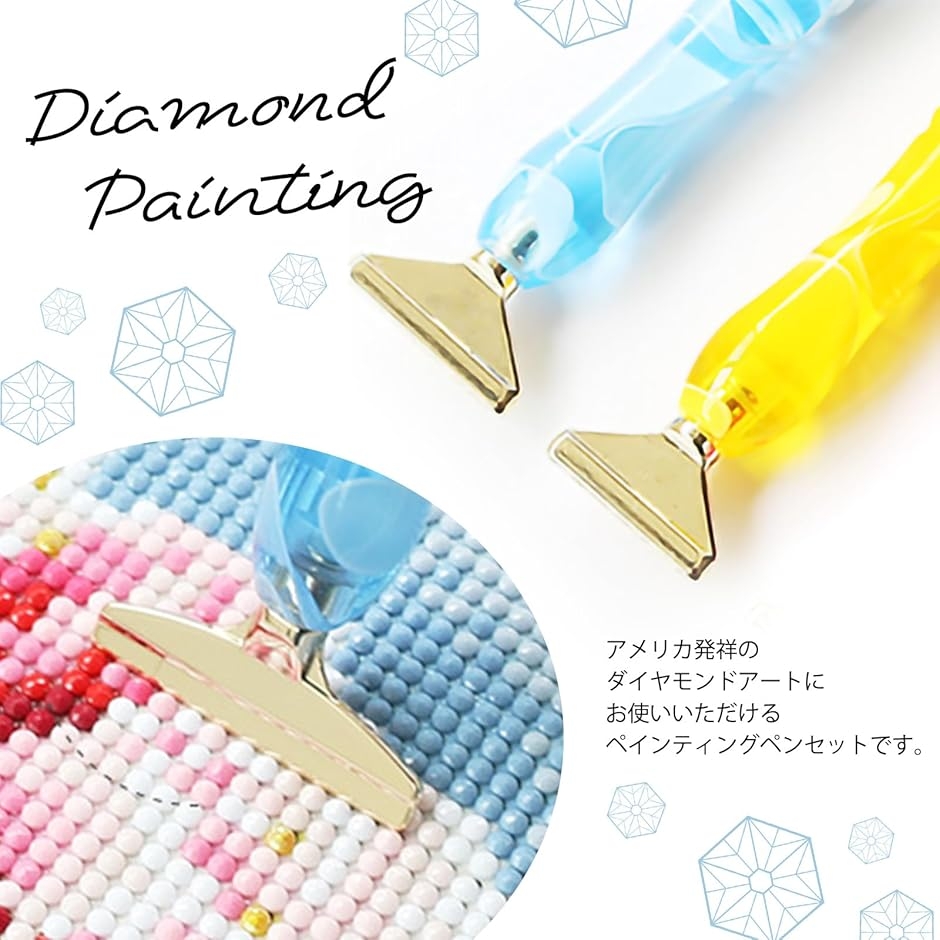 5D ダイヤモンドアート ラウンドペン アタッチメント DIY クラフト