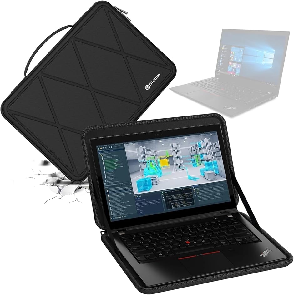 �y�݊��i�z �n�[�hEVA�ی�X���[�u�P�[�X 15�C���` Lenovo P15 (Black,  For Lenovo 15�C���`�iM99�j)