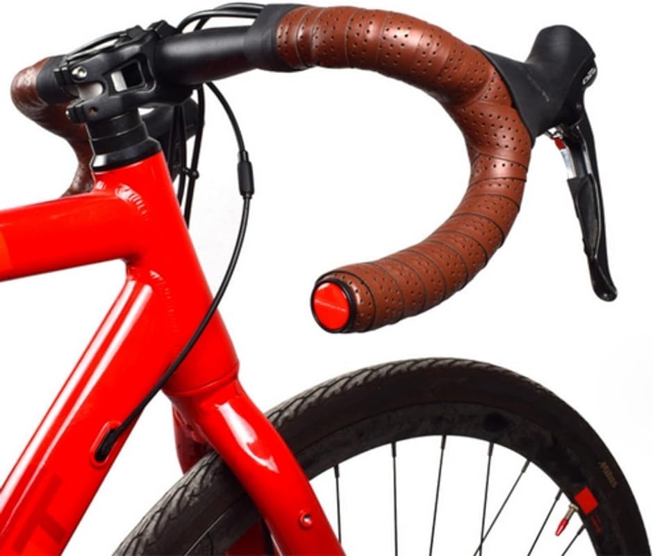 バーテープ 自転車 ロードバイク 茶 eva 軽量 衝撃吸収 自転車バーテープ 厚手 pu( ブラウン,  なし)｜zebrand-shop｜06