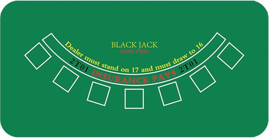 ブラックジャックマット カジノ Black Jack トランプ プレイマット