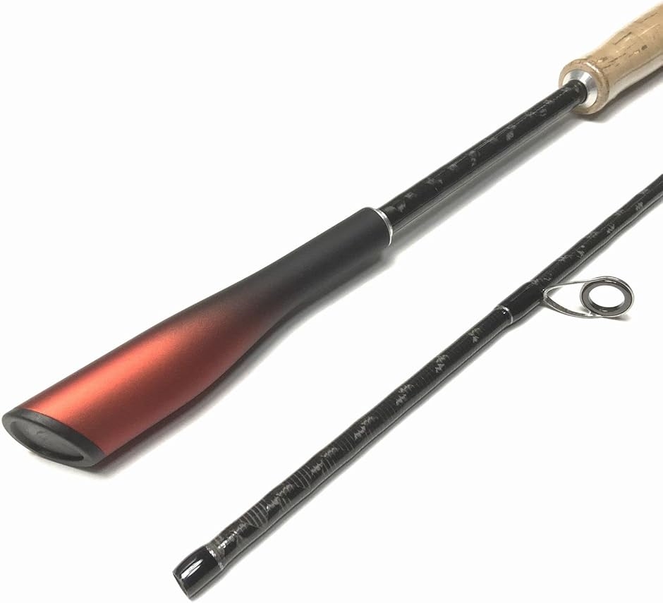 6フィート 1.8m スピニングロッド 2ピース バスロッド(6ft(1.8m