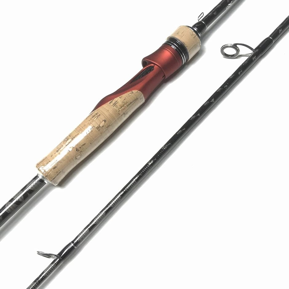 6フィート 1.8m スピニングロッド 2ピース バスロッド(6ft(1.8m
