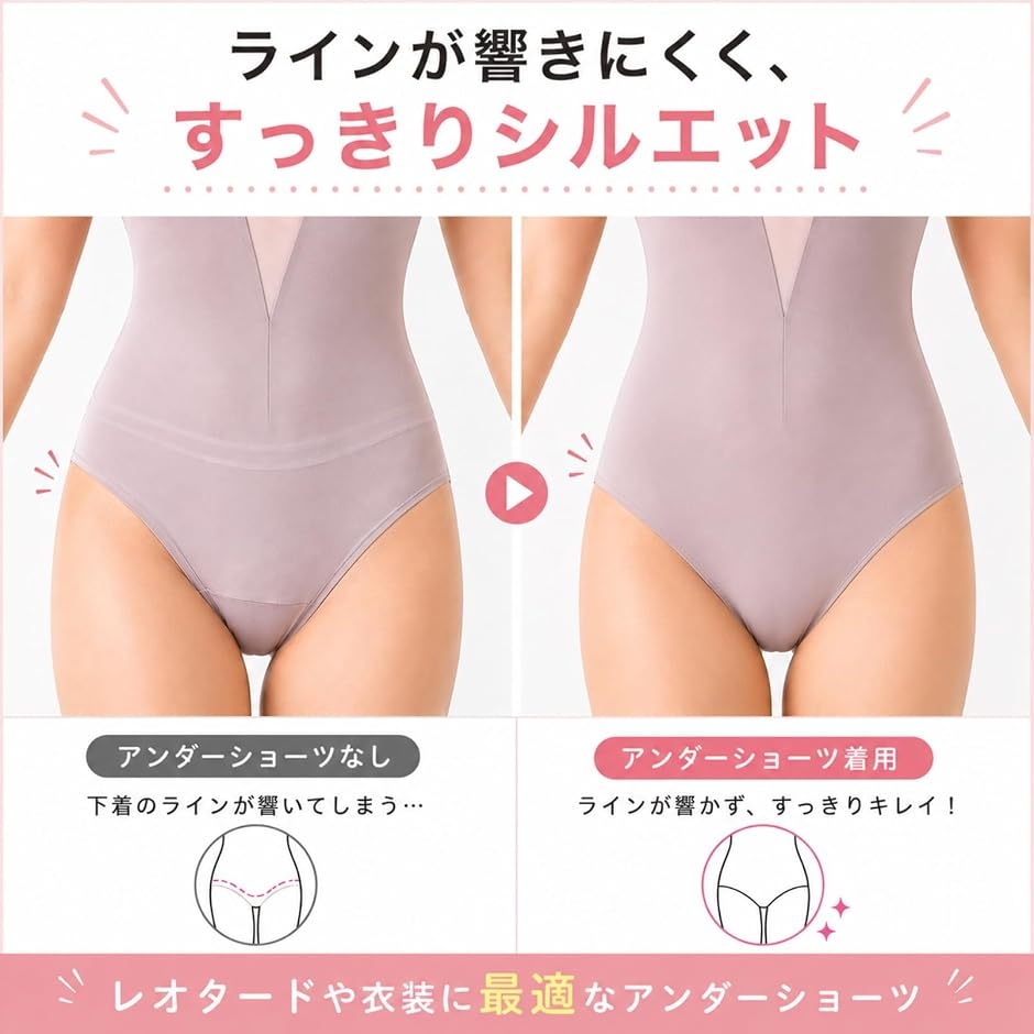 レオタード用 ハイレグ アンダーショーツ シー...の詳細画像2