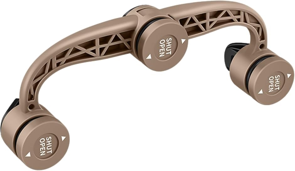 FGノットアシストツール 標準版 PEライン対応 ノット結束器 コンパクト設計 (モカブラウン,  14.3cmx6.3cm)