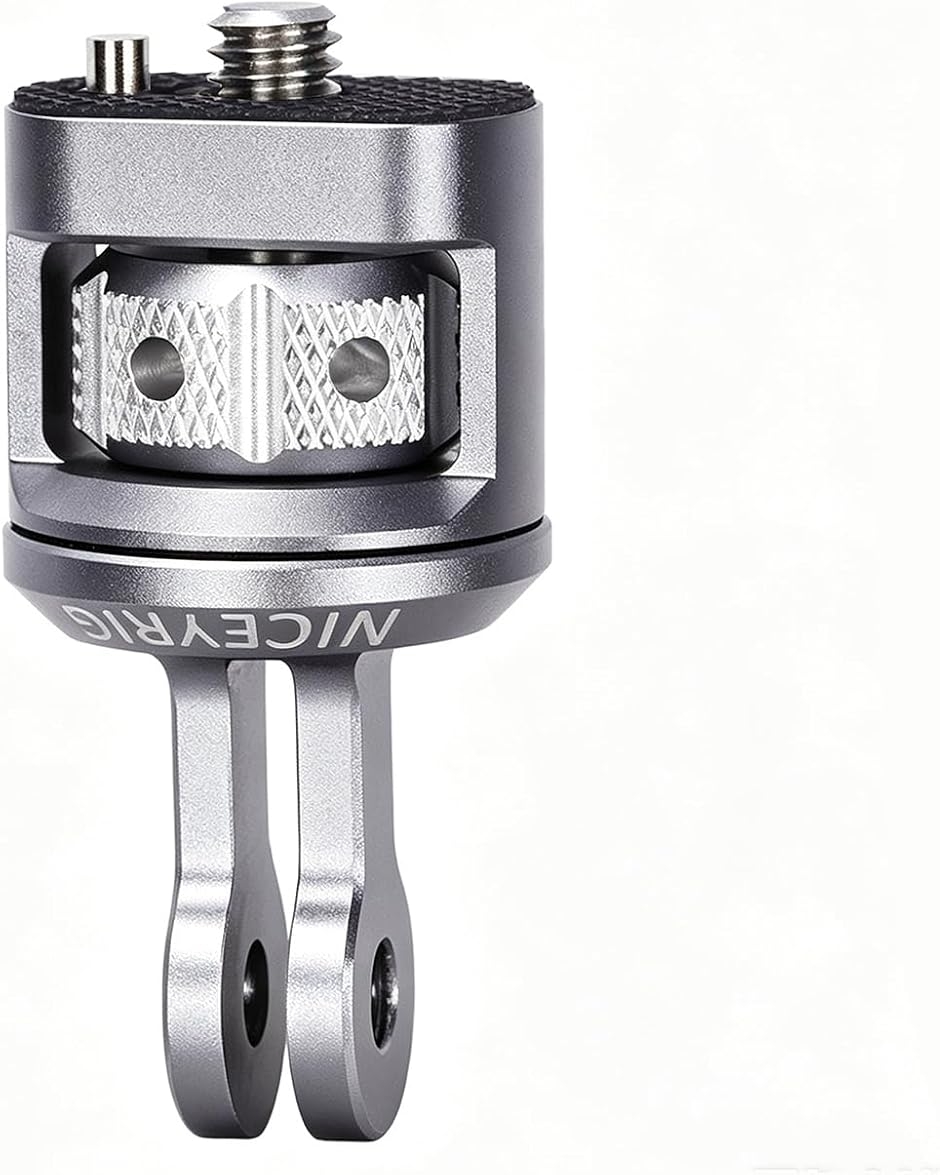 Gopro�}�E���g����1/4-20 �l�W�֕ϊ��A�_�v�^�[ �_���p�[�t�� �A�N�V�����J���� 360° ������] MDM