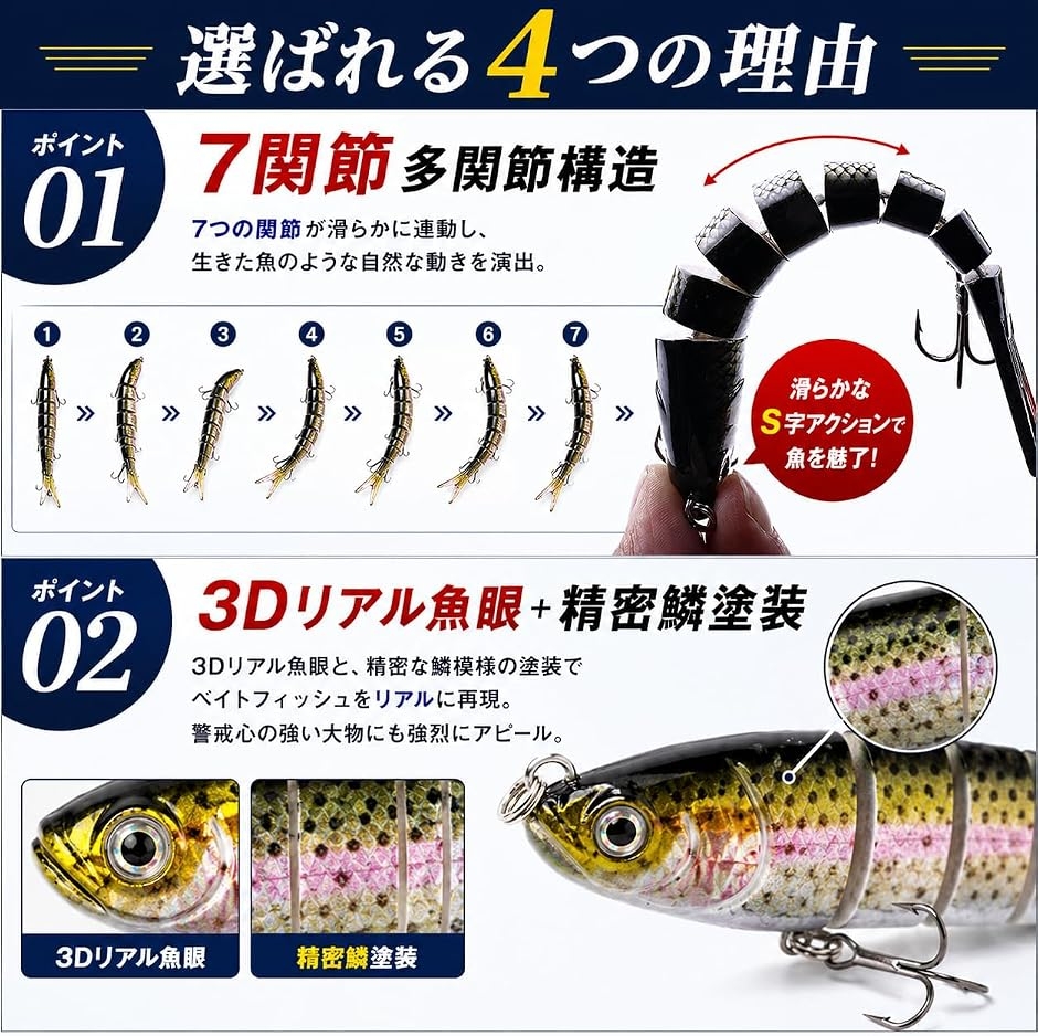 s字系ビッグベイトの商品一覧 通販 - Yahoo!ショッピング
