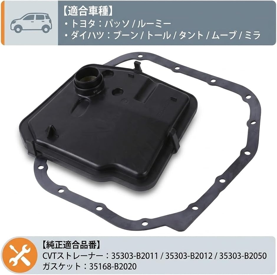 【互換品】 互換 CVT ストレーナー フィル...の詳細画像1