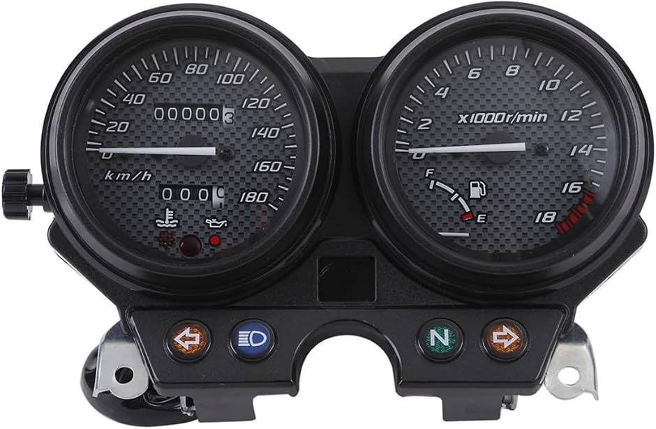 【新品未使用】スピードメーターユニット ホンダ　ホーネット250　カーボンパネル 互換品】ホンダ 用 ホーネット250 2000〜2005 スピード メーター