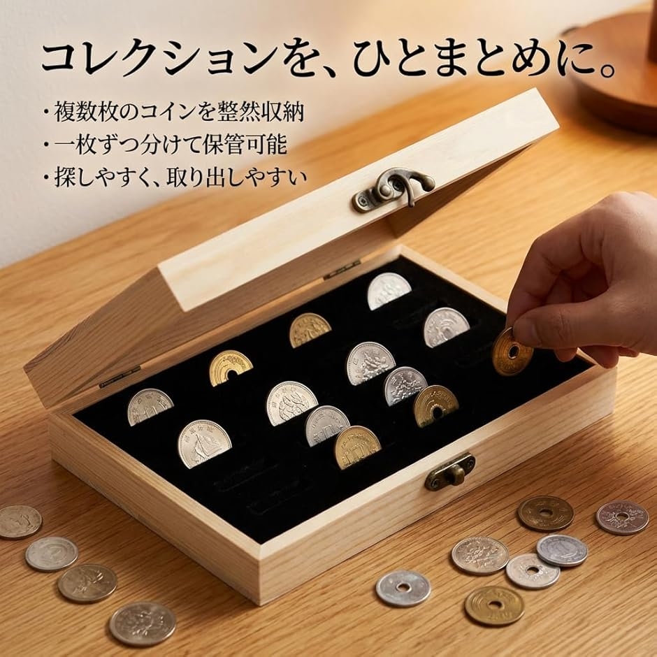銀製 記念硬貨 ケース付き ZakkaTimez 記念硬貨 ケース 収納ケース コイン メダル 保管ケース