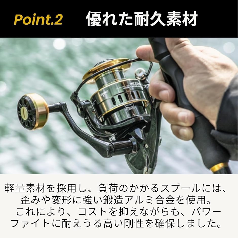 スピニングリール 穴釣り 海釣り 遠投用 フィッシュグリール 大物 海水