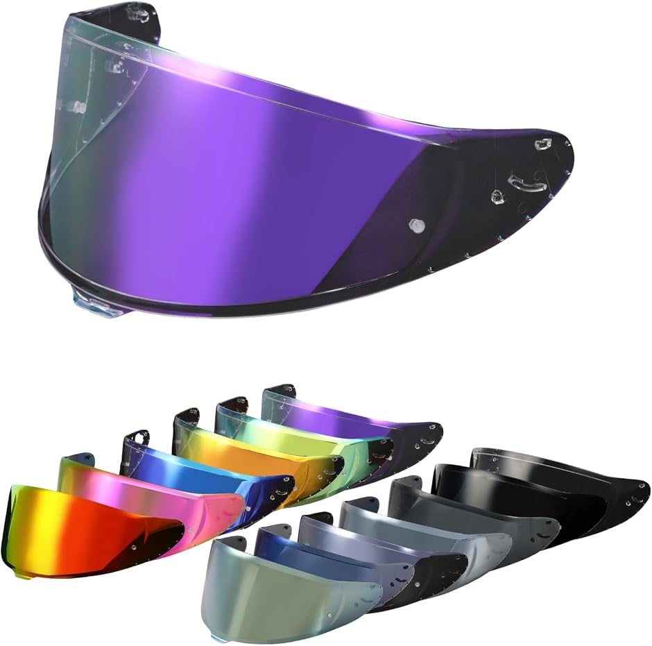 SHOEI X-Fifteen/Z-8 �Ή� CWR-F2 �V�[���h �ЊO�i �~���[�E�X���[�N�E�N���A UV�J�b�g (�N���A�p�[�v��1)