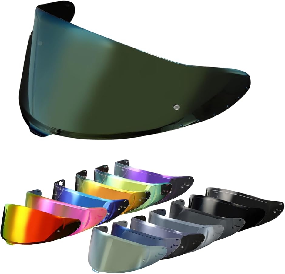 SHOEI X-Fifteen/Z-8 �Ή� CWR-F2 �V�[���h �ЊO�i �~���[�E�X���[�N�E�N���A UV�J�b�g �o�C�N (�S�[���h)
