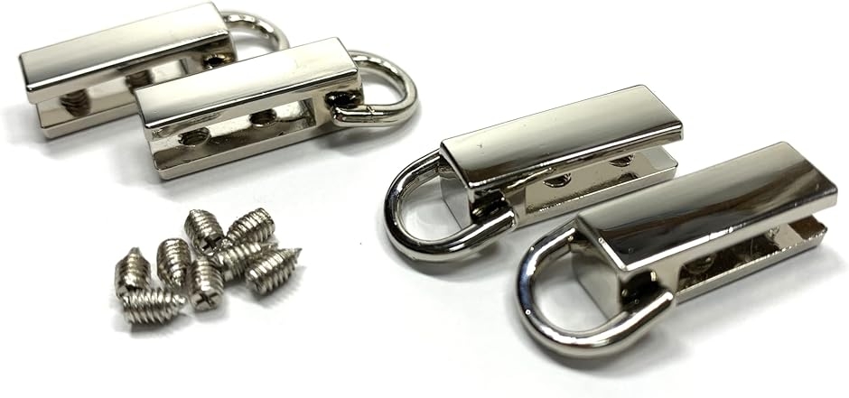 バッグの持ち手金具 カン付き 紐取付金具 26mm ショルダーストラップ 