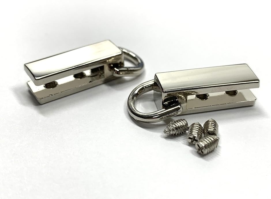 バッグの持ち手金具 カン付き 紐取付金具 26mm ショルダーストラップ 