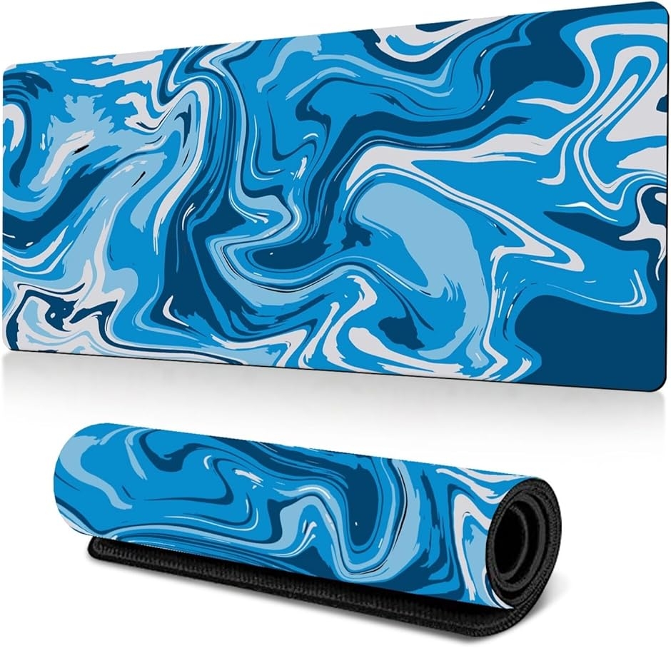 �Q�[�~���O�}�E�X�p�b�h ��^ �f�X�N�}�b�g 780mmx300mm �}�E�X�Ή� �L�[�{�[�h�p�b�h (�u���[,  ��^)